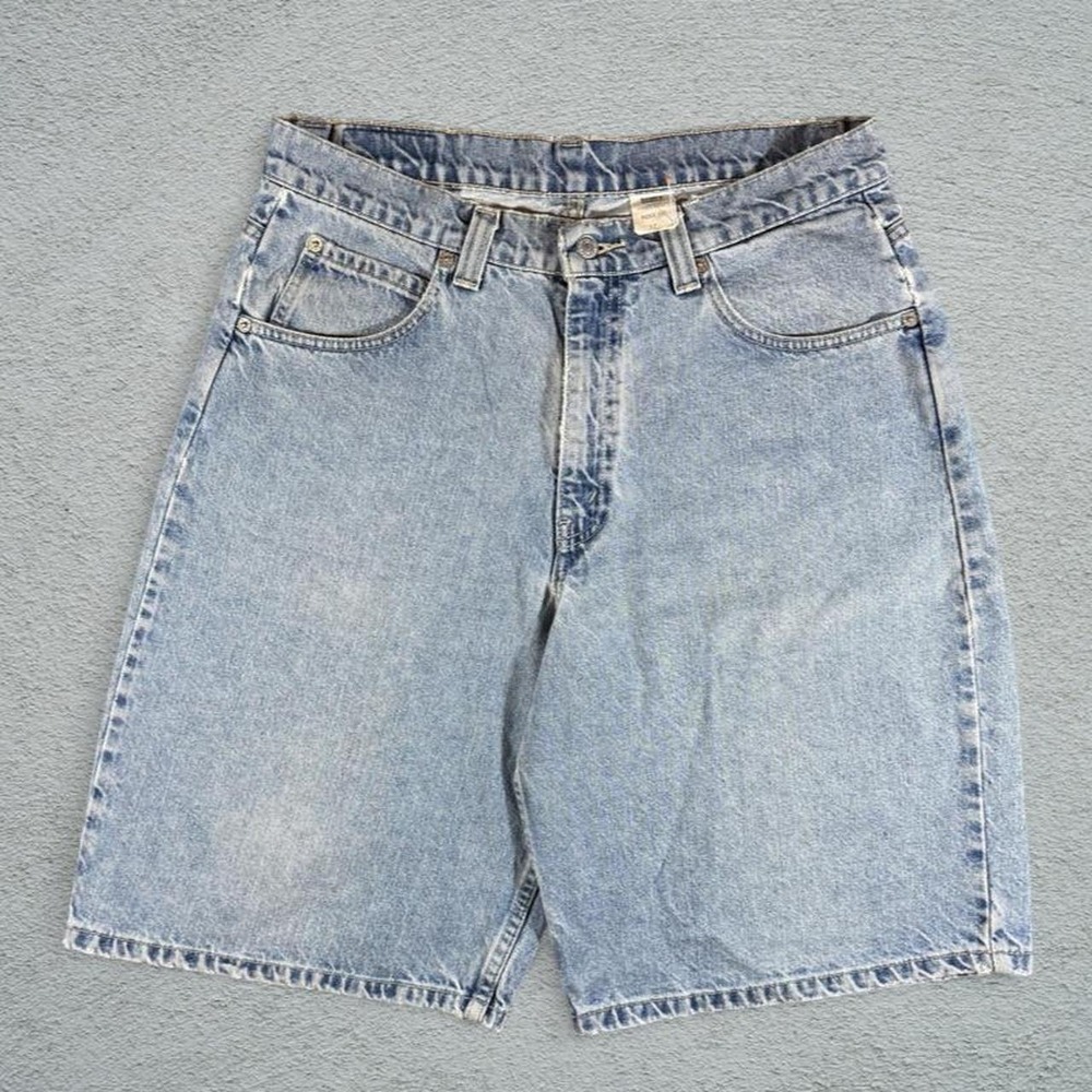 Levis L2 Vintage 90s Y2K Boxy Fit Blue Denim Shorts Mens 32 Summer Streetwear